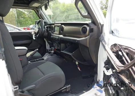 2019 Jeep Wrangler Sport S 4X4 z USA, uszkodzony, nr VIN 1C4GJXAG0KW552128